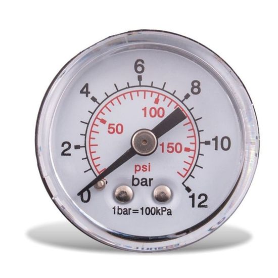 Pressure Gauge 40mm 1/4" Rear D4014r12